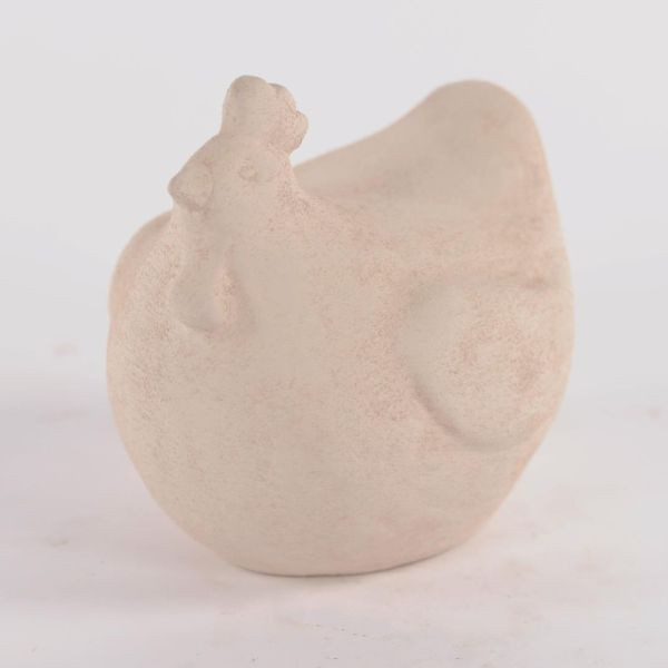 Hennifer kip wit - 16,5cm