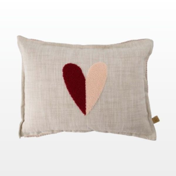 Kussen Hartje - 35x25 cm