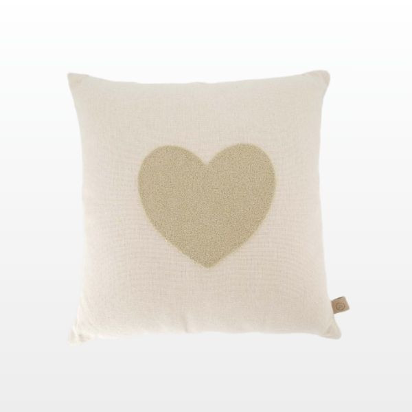 Kussen Tufted Hart  - 45x45 cm