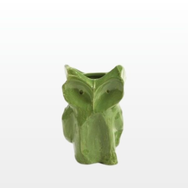 Owl Vase XS - Green