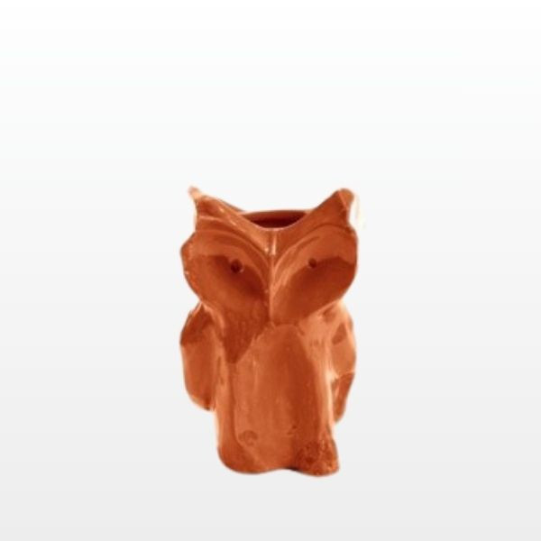 Owl Vase XS - Orange