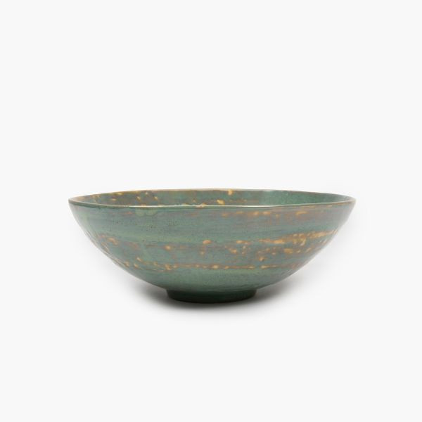 Saladeschaal L Zeegroen