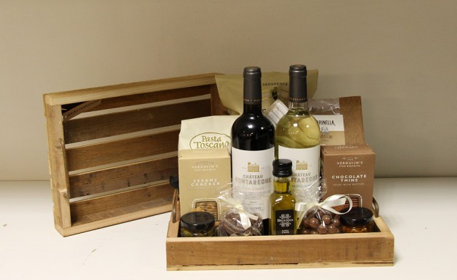 Geschenkpakketten PAKKET 4 PLATEAU BRUT HOUT