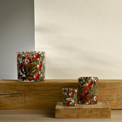 Glas appel motief - 15cm