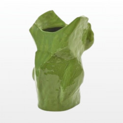 Owl Vase L - Green