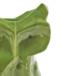 Owl Vase L - Green