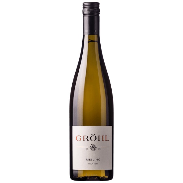 witte wijn Weingut Gröhl 'Riesling Trocken