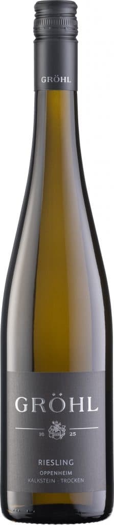 witte wijn Weingut Gröhl 'Riesling Oppenheimer Kalkstein