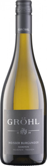 witte wijn Weingut Gröhl 'Niersteiner Weisser Burgunder Kalkstein