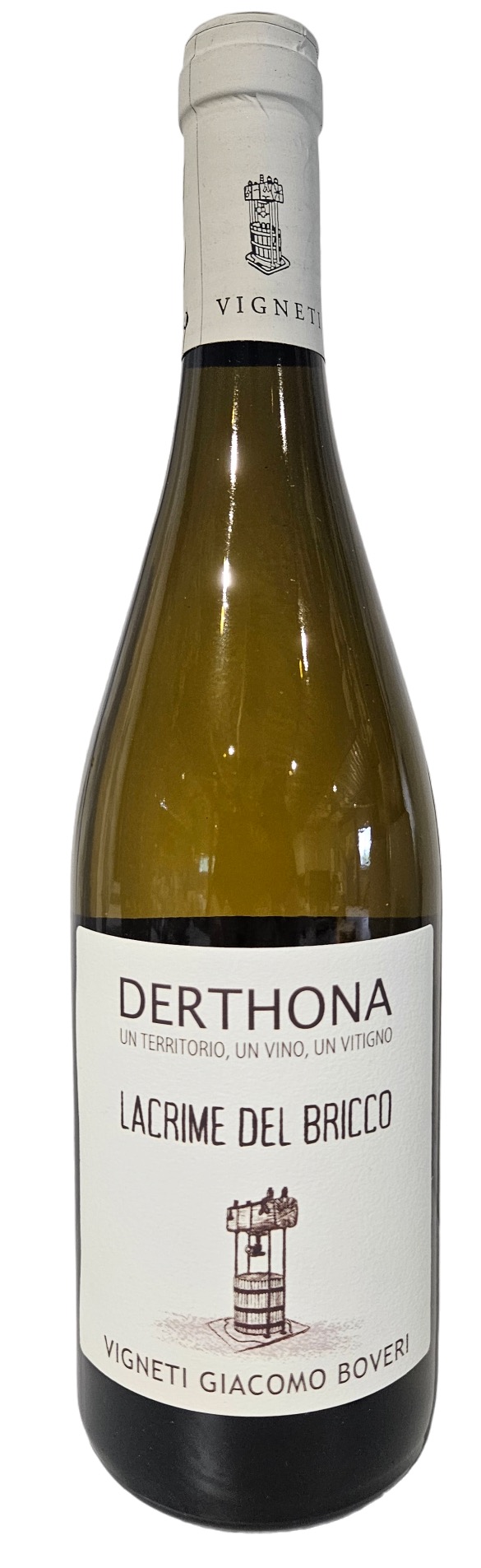 witte wijn Vigneti Boveri Giacomo 'Lacrime del Bricco