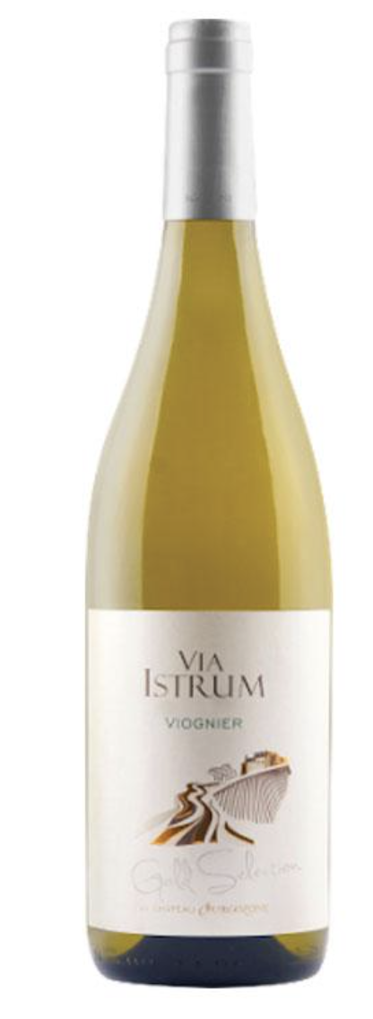 witte wijn Chateau Burgozone 'Via Istrum Viognier