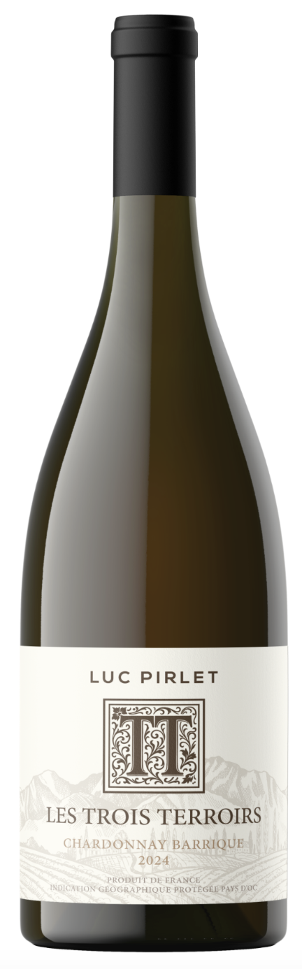 witte wijn Luc Pirlet 'Draaistop - Les Trois Terroirs Chardonnay Barriques