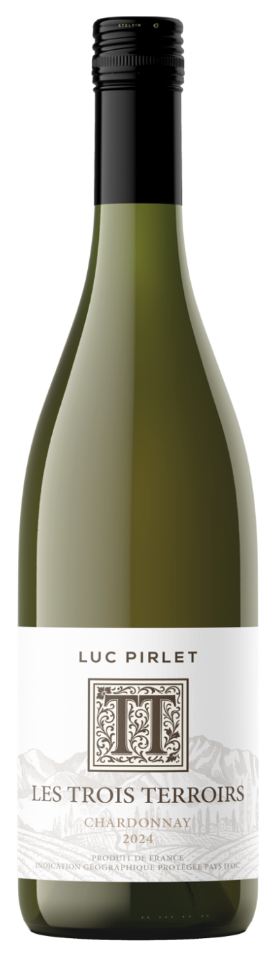 witte wijn Luc Pirlet 'Les Trois Terroirs 'Chardonnay