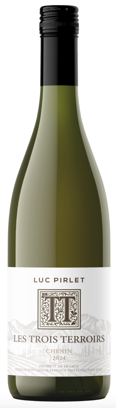 witte wijn Luc Pirlet 'Les Trois Terroirs 'Chenin Blanc