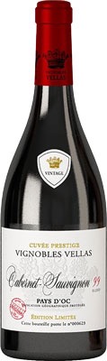 rode wijn Vignobles Vellas 'Blend 99 Cabernet Sauvignon