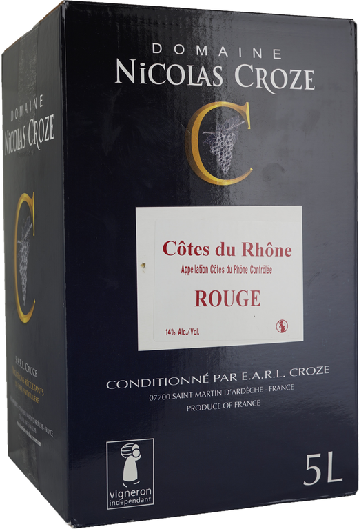 rode wijn Domaine Nicolas Croze 'BIB