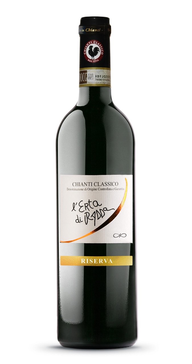 rode wijn l'Erta di Radda