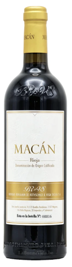 rode wijn Vega Sicilia & Benjamin de Rothschild 'Macan