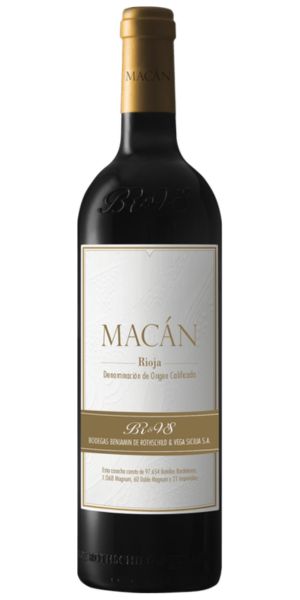 rode wijn Vega Sicilia & Benjamin de Rothschild 'Macàn