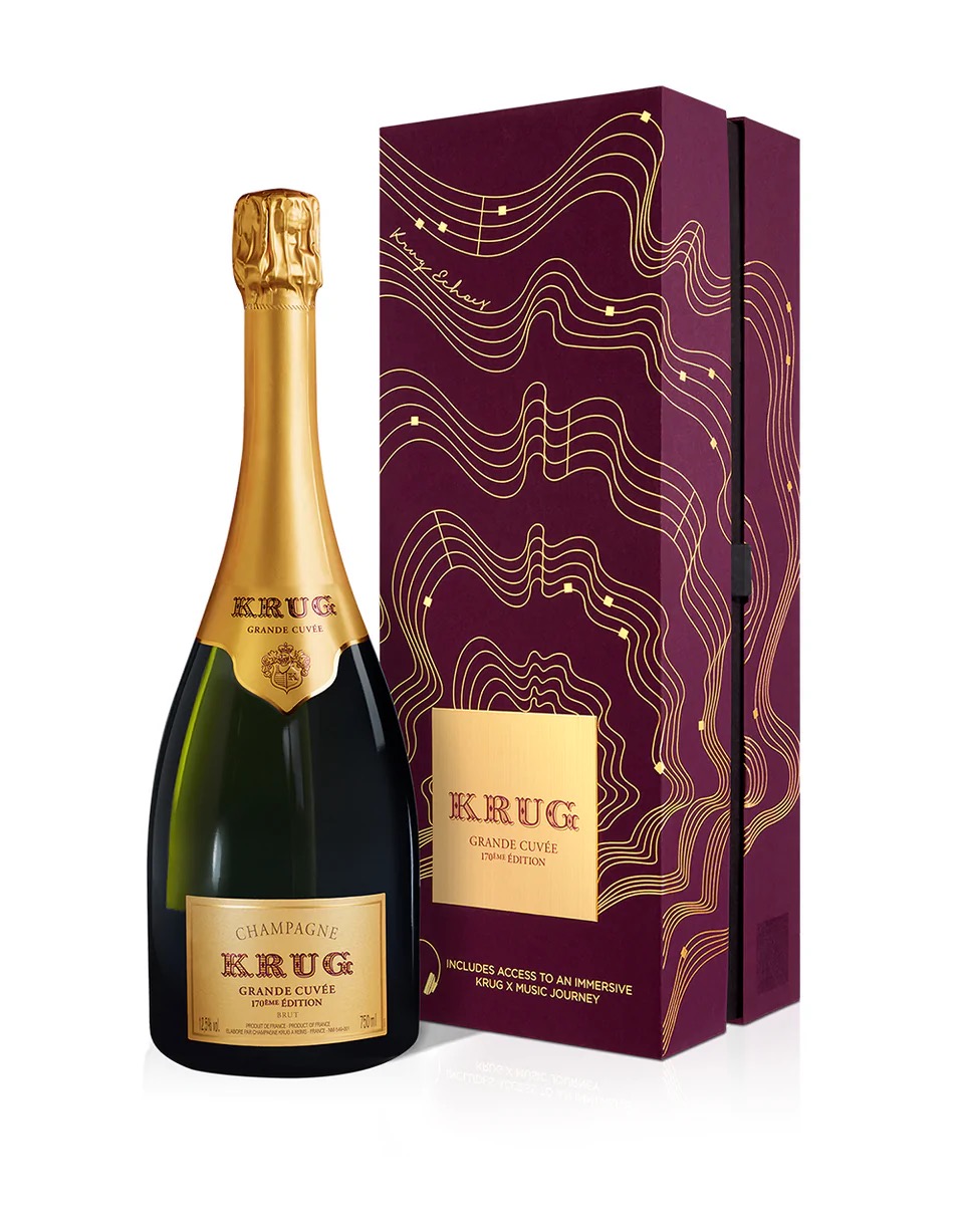 Champagne  brut Krug - Giftbox 'Echoes Ed 170