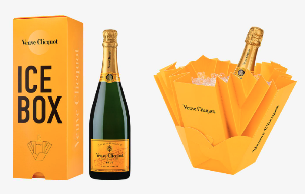 Champagne  brut Veuve Clicquot - Giftbox 'Yellow Label Ice Box