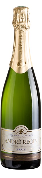 - brut André Regin 'Cremant d'Alsace