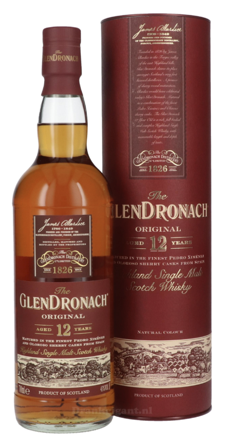 spirits Glendronach 12y