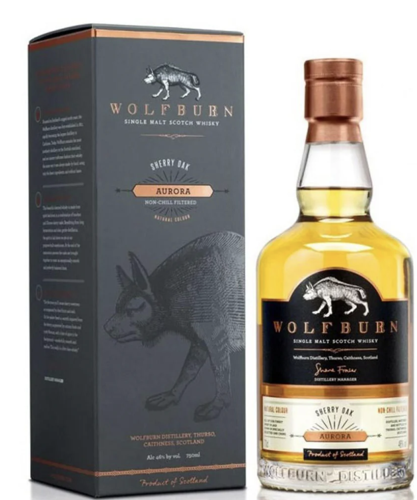 spirits Wolfburn Aurora Sherry Oak
