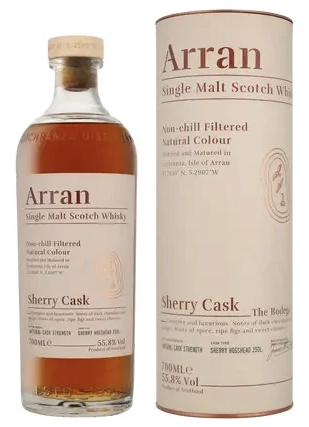 spirits Arran Sherry Cask